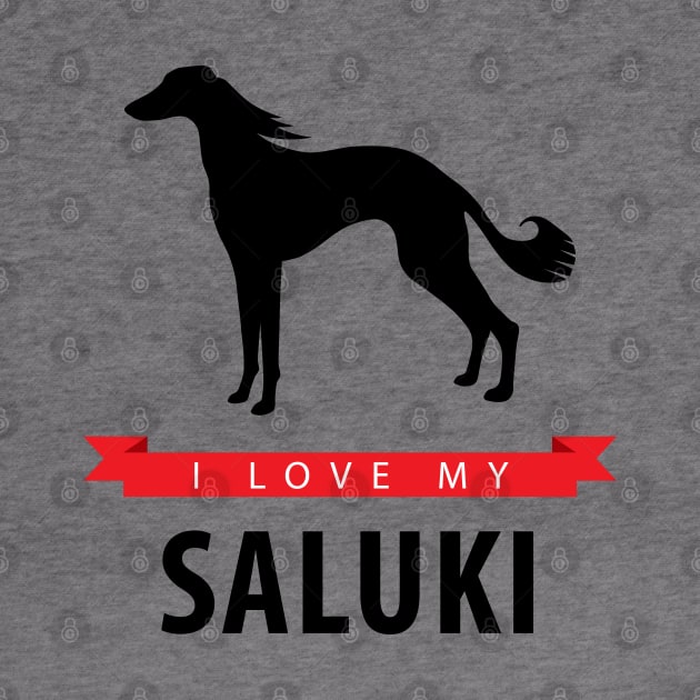 I Love My Saluki by millersye